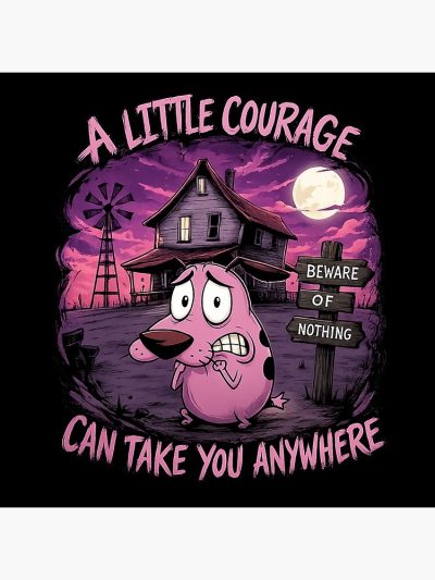 flat750x075f pad750x1000f8f8f8.u2 33 - Courage The Cowardly Dog Merch