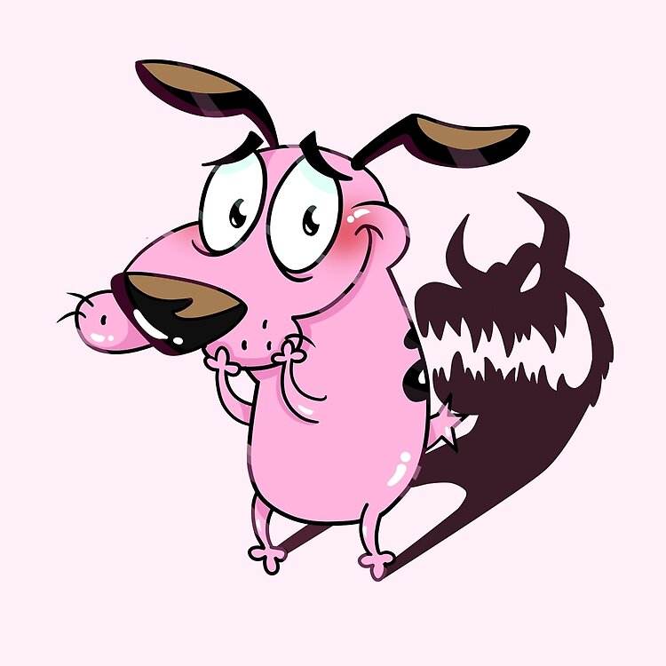 Courage The Cowardly Dog Hot Tote Bag - Image 2