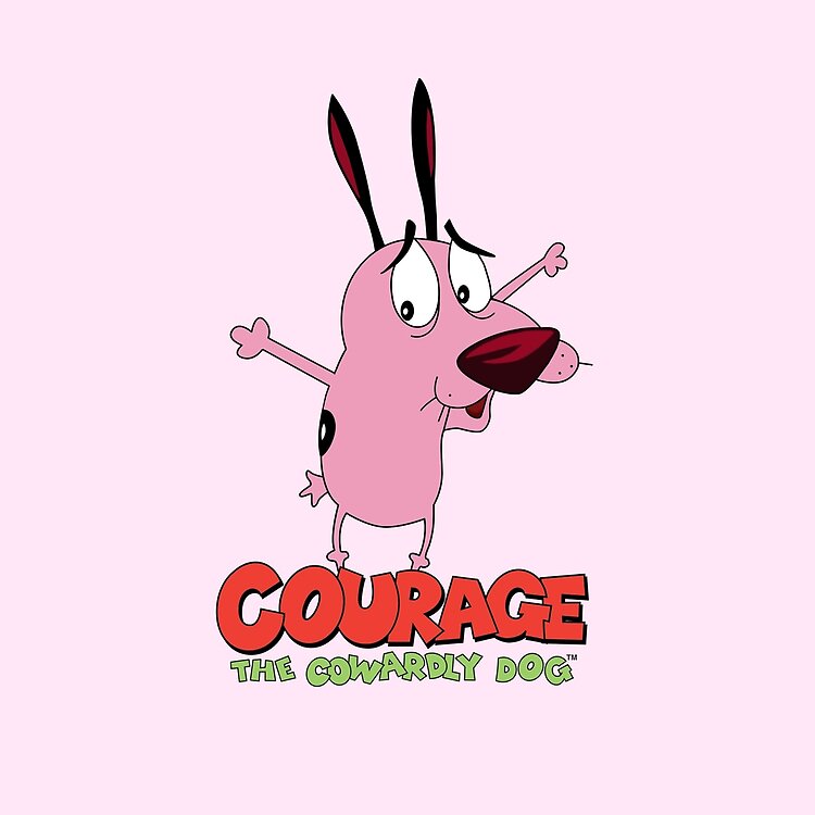 Courage The Cowardly Dog Design Tote Bag - Image 2