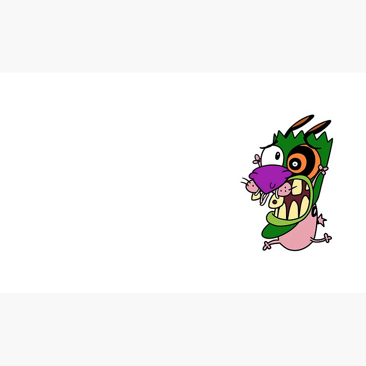Courage The Cowardly Dog Mug - Image 2