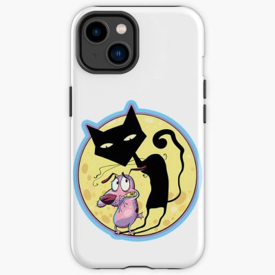 Courage The Cowardly Dog S Katz Shadow Iphone Case