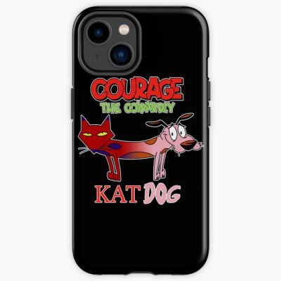 Courage The Cowardly Katdog Iphone Case