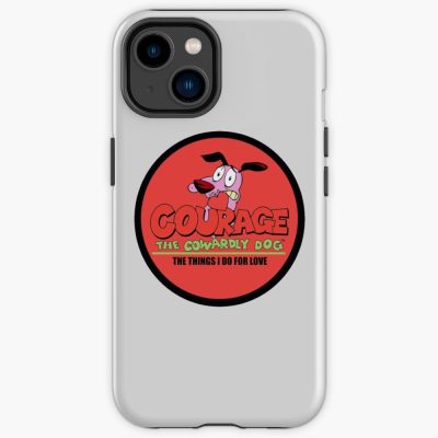 Courage The Cowardly Dog The Things I Do For Love Iphone Case