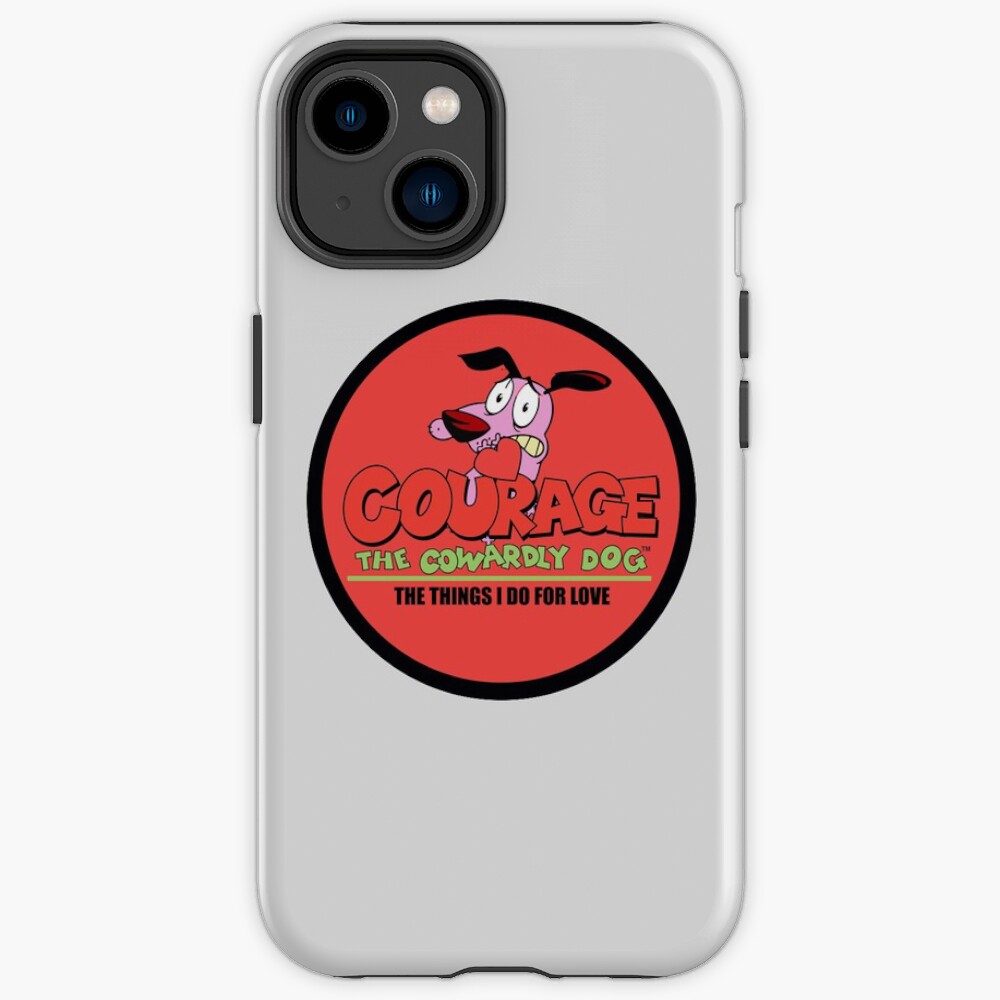 Courage The Cowardly Dog The Things I Do For Love Iphone Case