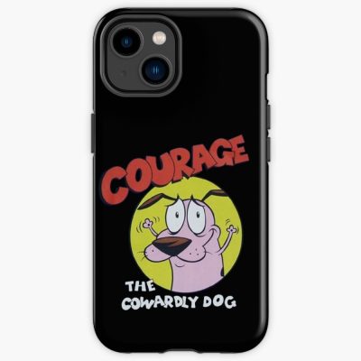 Courage Fearful Dog Iphone Case