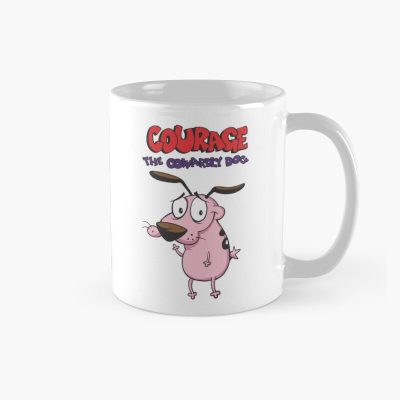 Classic Courage The Cowardly Dog Standing Pose Mug