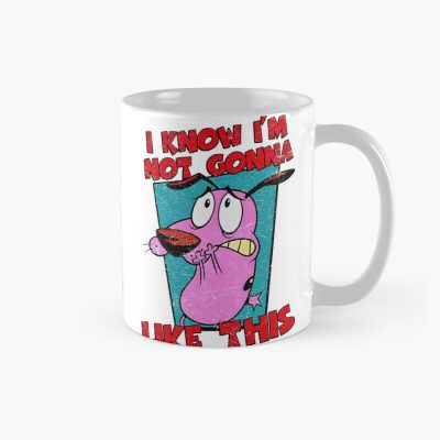 Courage The Cowardly Dog Scream Mug
