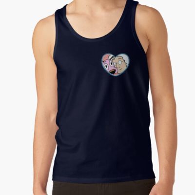 Courage The Cowardly Dog Stickers Tank Top