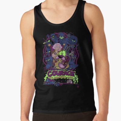 Courage The Cowardly Dog Scream Tank Top
