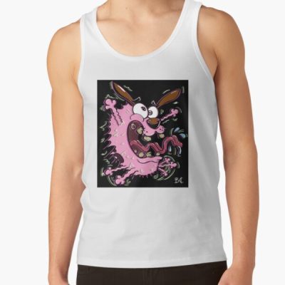 Courage The Cowardly Dog New Tank Top