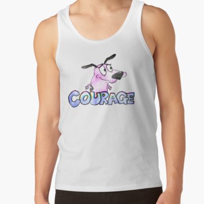 Vintage Courage The Cowardly Dog Tank Top
