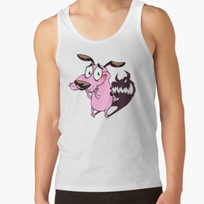 Courage The Cowardly Dog Basic Design Tank Top
