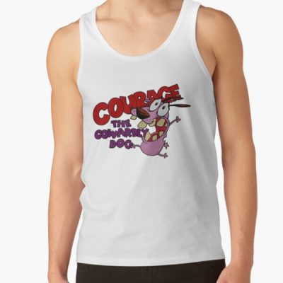 Cowardly Courage Retro Tank Top