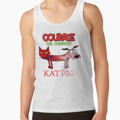 Courage The Cowardly Katdog Tank Top