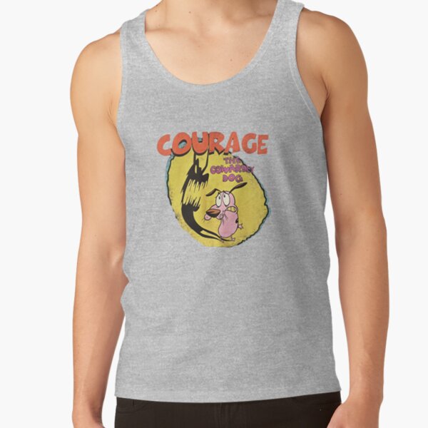 Courage The Cowardly Dog Hot Tank Top