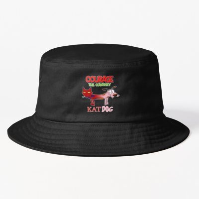 Courage The Cowardly Katdog Bucket Hat