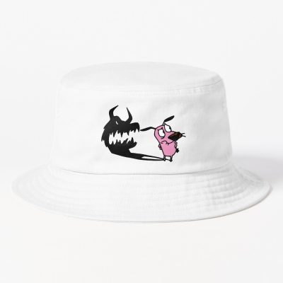 Courage The Cowardly Dog Bucket Hat