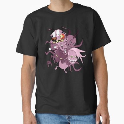 Courage The Cowardly Dog Design T-shirt