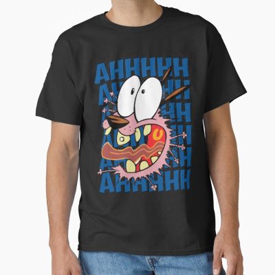 Courage The Cowardly Dog Ahhhhh T-shirt