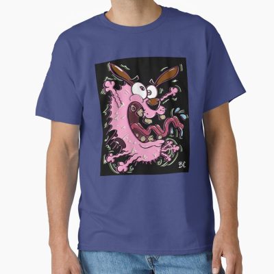 Courage The Cowardly Dog New T-shirt