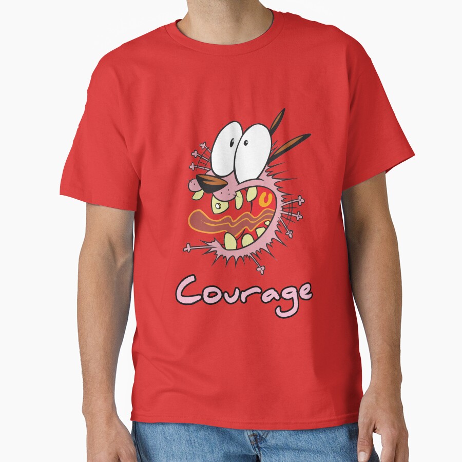 Freaking Courage Dog T-shirt