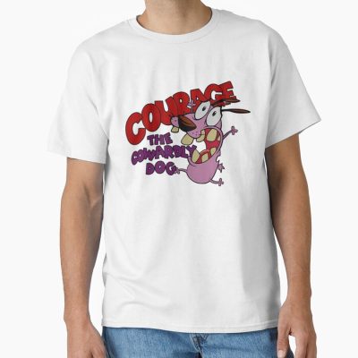 Cowardly Courage Retro T-shirt