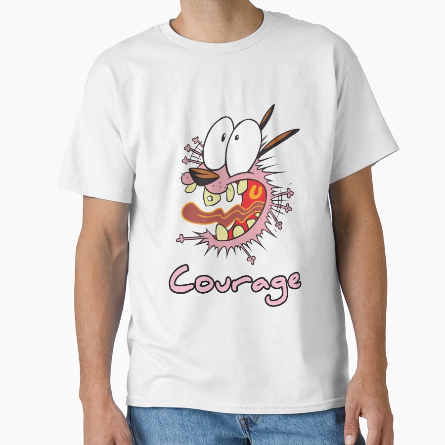 Freaking Courage Dog T-shirt - Image 2