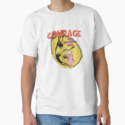 ssrcoclassic teemens 02fafafaca443f4786frontproduct squarex1000 30 - Courage The Cowardly Dog Merch