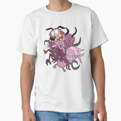 ssrcoclassic teemens 02fafafaca443f4786frontproduct squarex1000 31 - Courage The Cowardly Dog Merch
