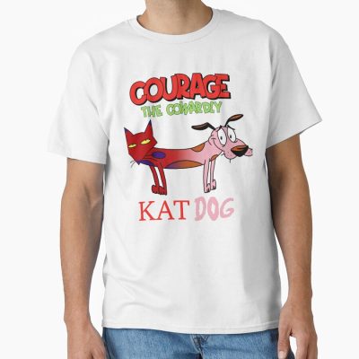 Courage The Cowardly Katdog T-shirt
