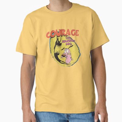 Courage The Cowardly Dog Hot T-shirt