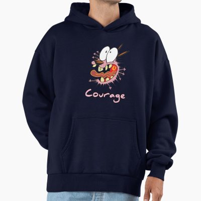 Freaking Courage Dog Hoodie