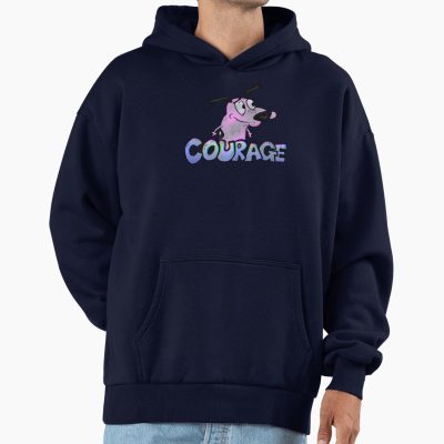 Vintage Courage The Cowardly Dog Hoodie