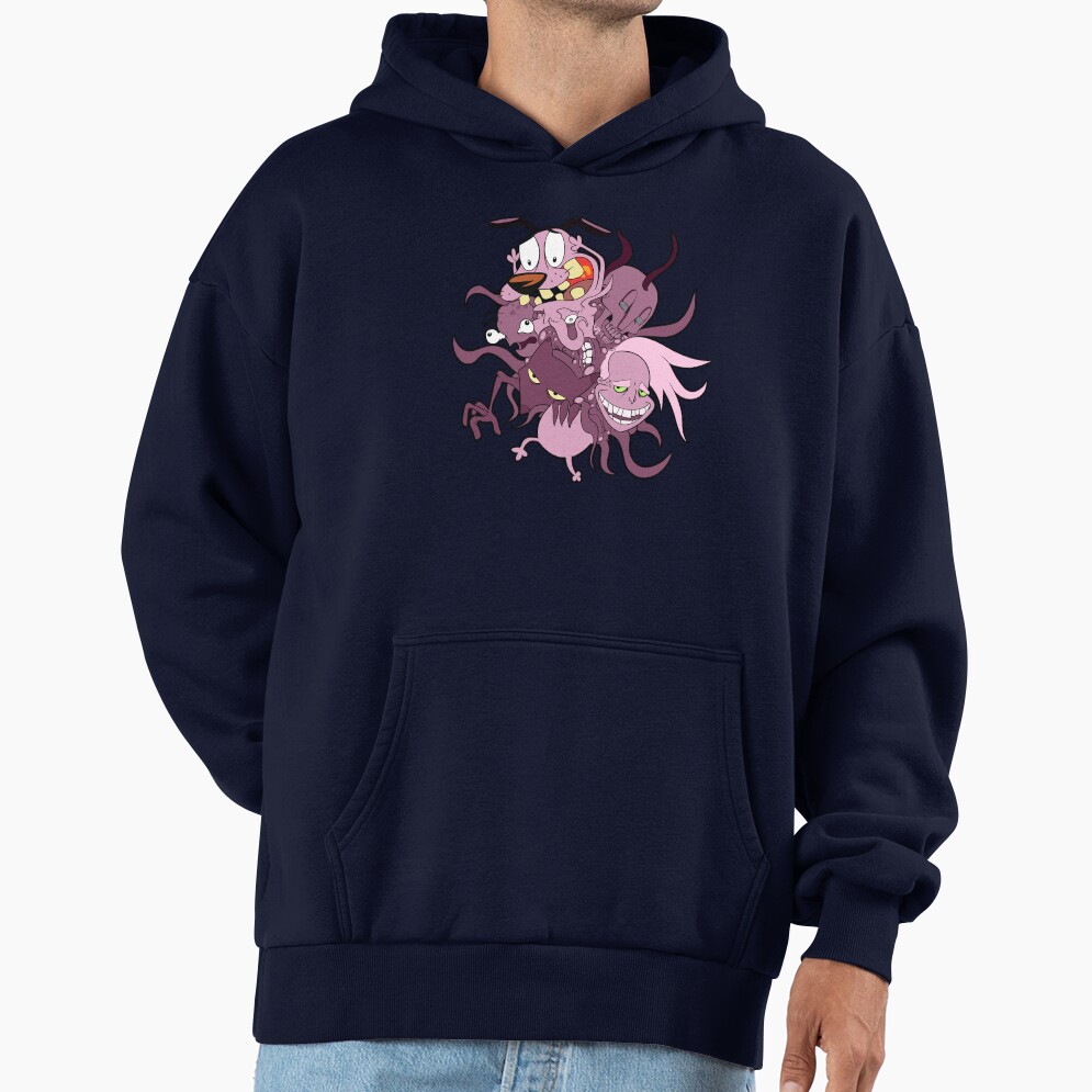 Courage The Cowardly Dog Design Hoodie - Image 5