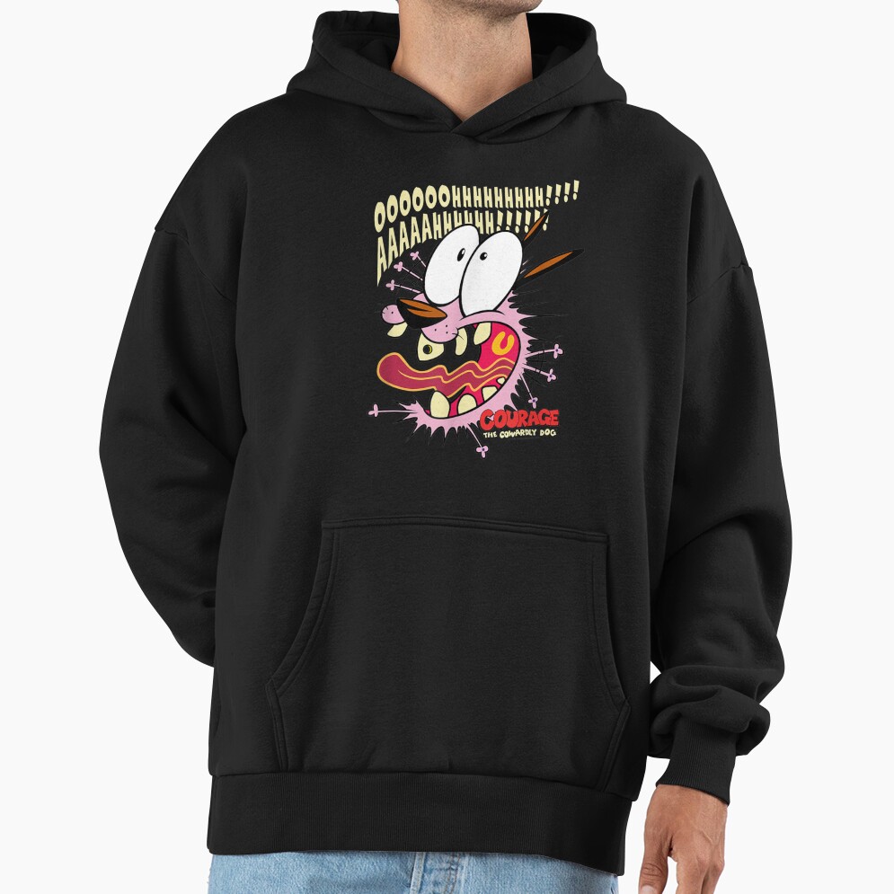 Scaredy Dog Design Hoodie