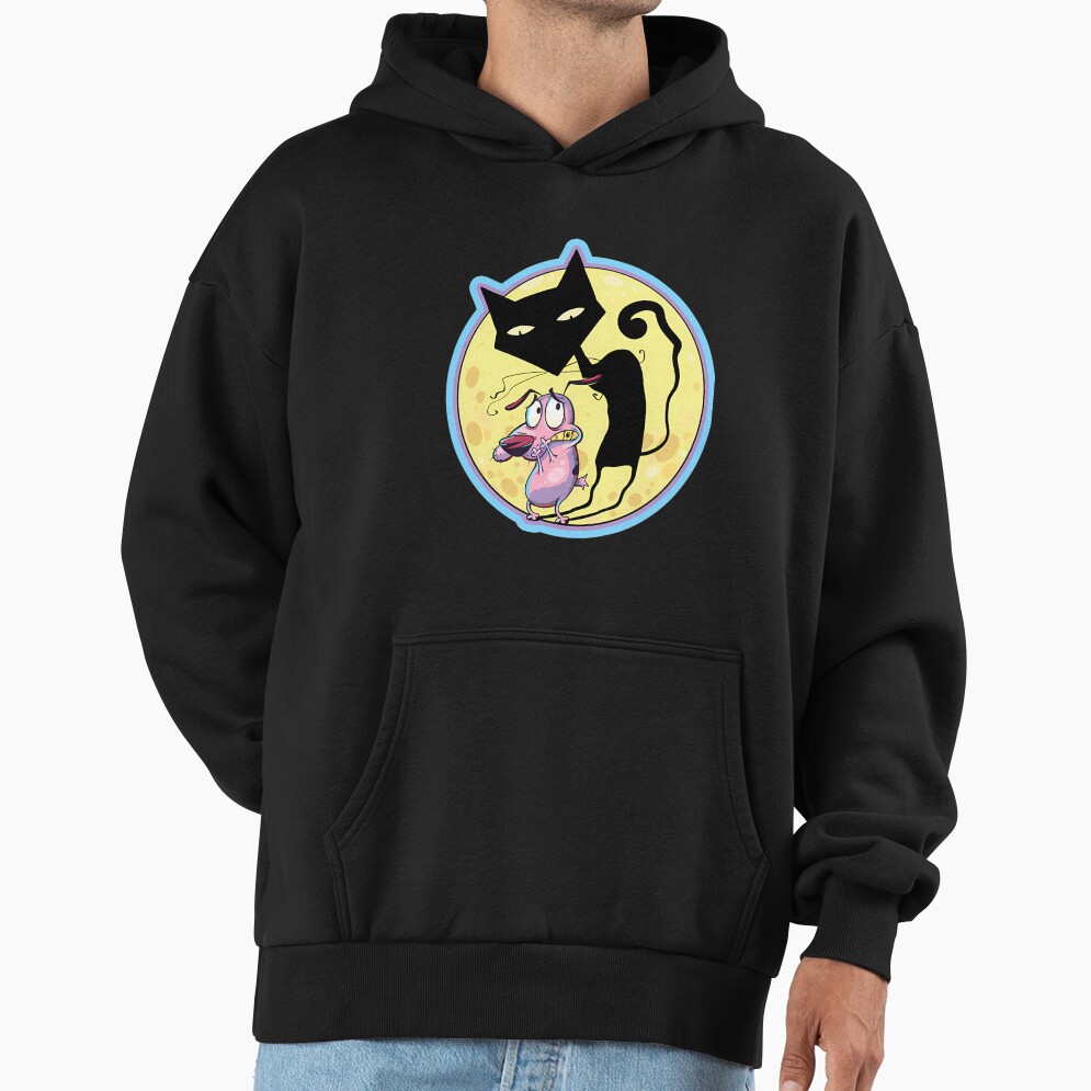 Courage The Cowardly Dog S Katz Shadow Hoodie - Image 2