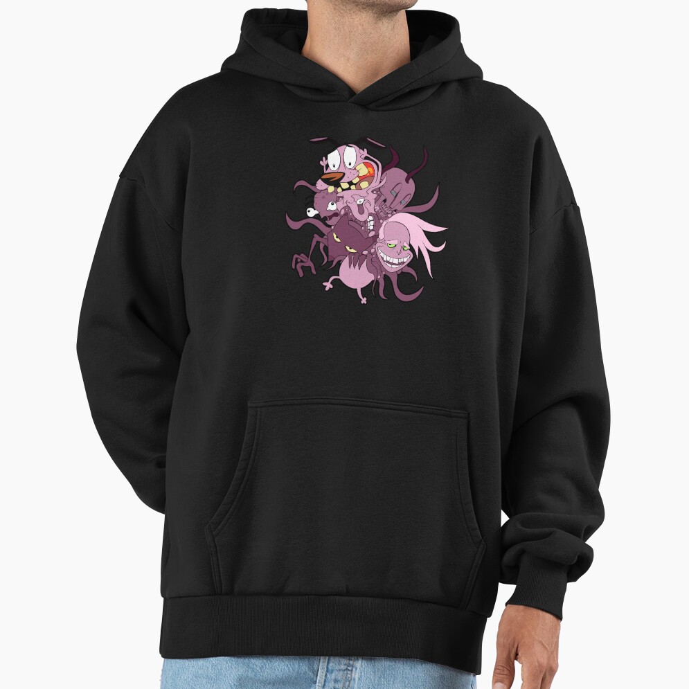 Courage The Cowardly Dog Design Hoodie