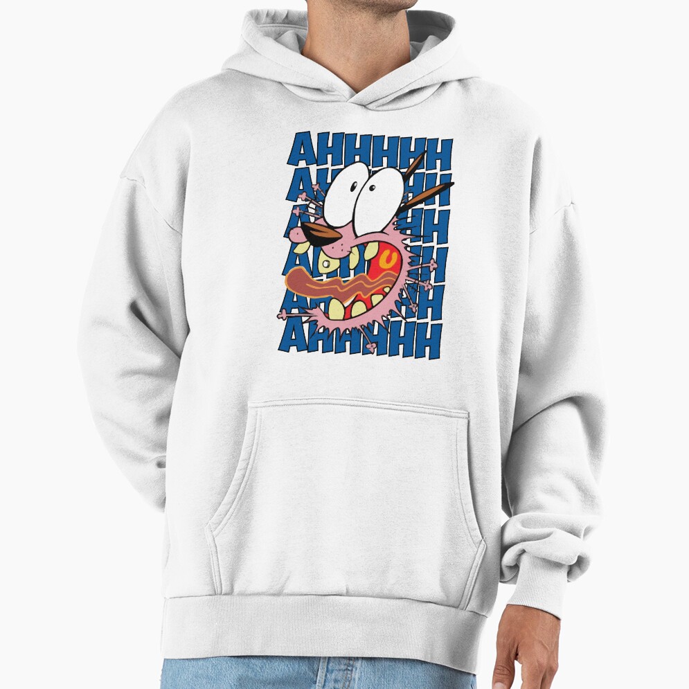 Courage The Cowardly Dog Ahhhhh Hoodie - Image 2