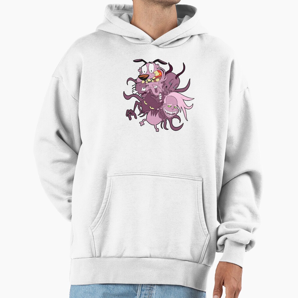 Courage The Cowardly Dog Design Hoodie - Image 2