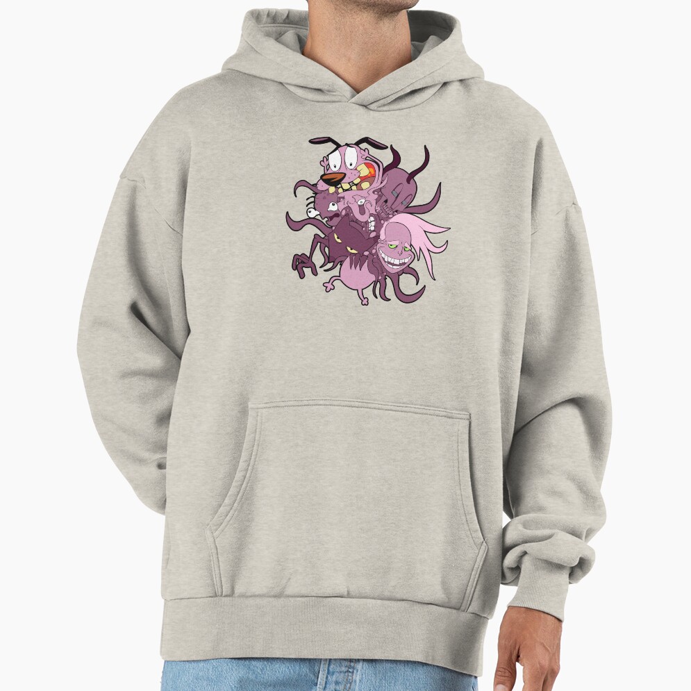 Courage The Cowardly Dog Design Hoodie - Image 3