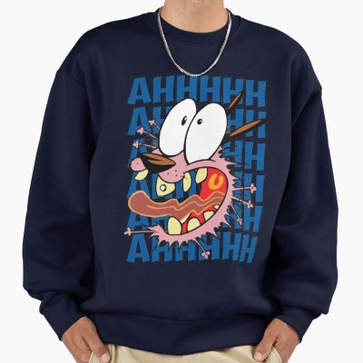 Courage The Cowardly Dog Ahhhhh Sweatshirt