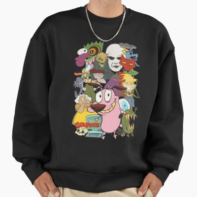 ssrcooversized sweatshirtmens 0110101001c5ca27c6frontsquare productx1000 28 - Courage The Cowardly Dog Merch