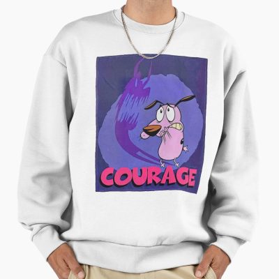 Courage The Cowardly Dog Basic Sweatshirt