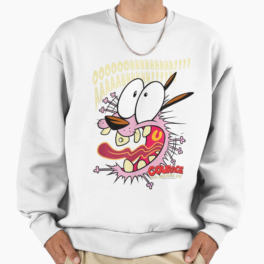 Scaredy Dog Design Sweatshirt - Image 2