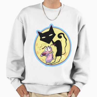 Courage The Cowardly Dog S Katz Shadow Sweatshirt
