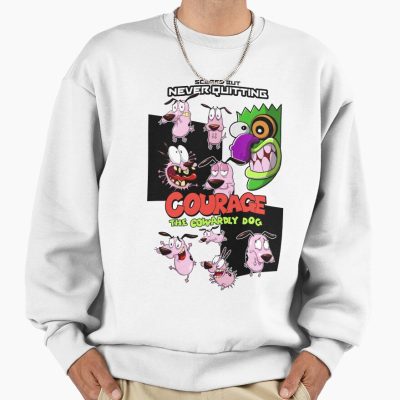 ssrcooversized sweatshirtmens 01fafafaca443f4786frontsquare productx1000 27 - Courage The Cowardly Dog Merch