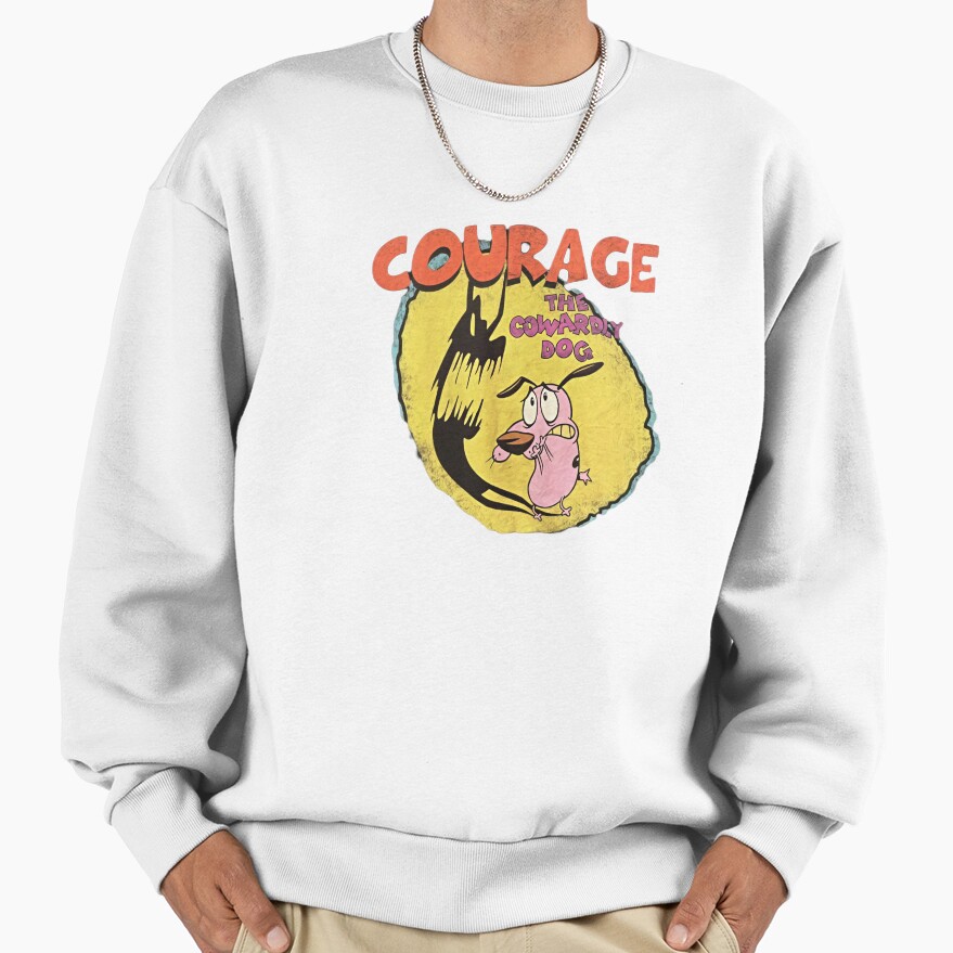 Courage The Cowardly Dog Hot Sweatshirt - Image 2