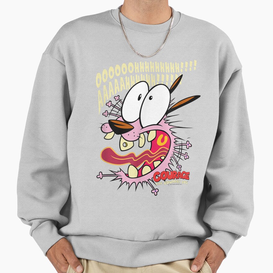 Scaredy Dog Design Sweatshirt - Image 4
