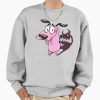 ssrcooversized sweatshirtmens 01heather greyfrontsquare productx1000 19 - Courage The Cowardly Dog Merch