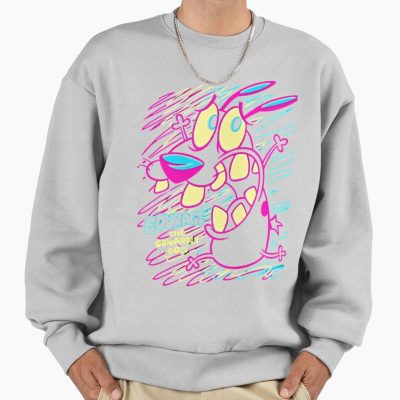 Courage The Cowardly Dog Art Sweatshirt